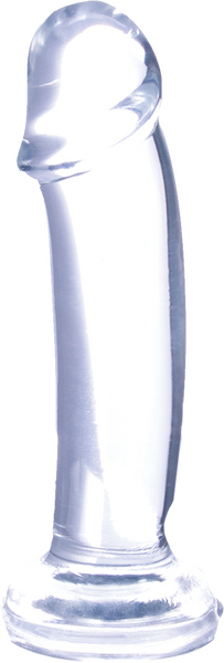 Excellent Power Intruder 4.5" Transparent Dildo
