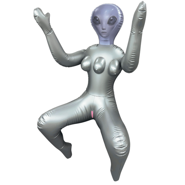 Excellent Power Inflatable 3-Breasted Alien Love Doll - 112cm tall