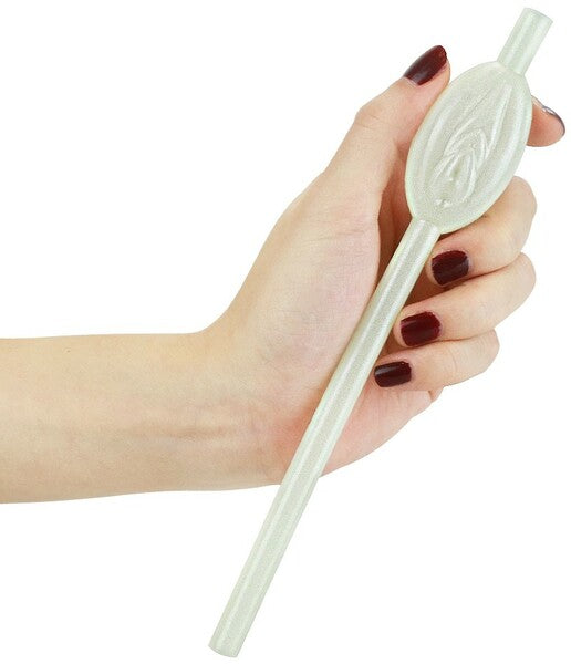 Lovetoy Pussy Straws Glow in the Dark - Pack of 9