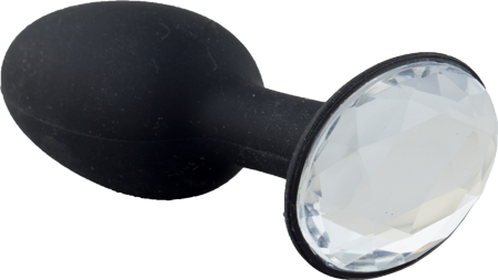Seven Creations Crystal Amulet Silicone Buttplug - Small