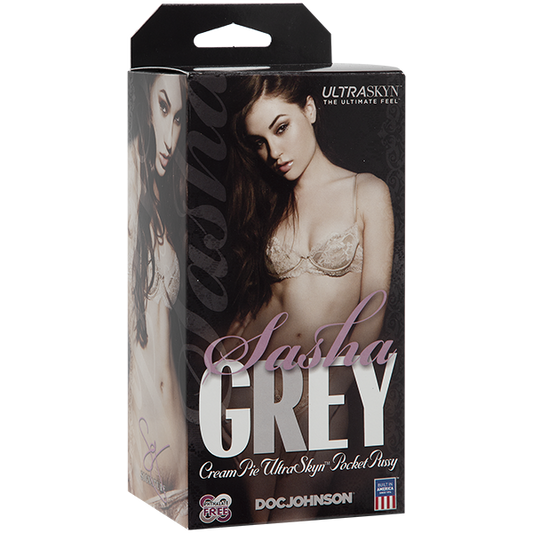 Doc Johnson Sasha Grey ULTRASKYN Cream Pie Pocket Pussy