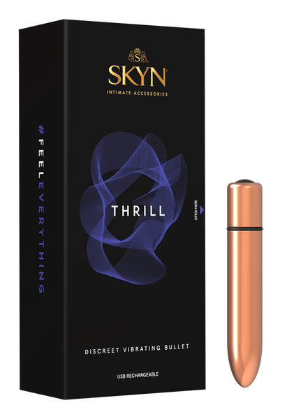 Lifestyles Thrill Vibrating Bullet USB Rechargeable