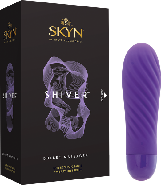 Lifestyles SKYN® Shiver Waterproof 7 Speeds 7 Vibration Modes Rechargeable