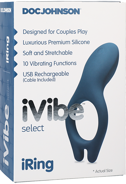 Doc Johnson IRing 10 Powerful Settings Step up your sex life! Rechargeable