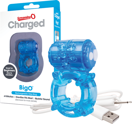 Screaming O Big O 3-Speed Motor with Bonus Pulsation Rechargeable
