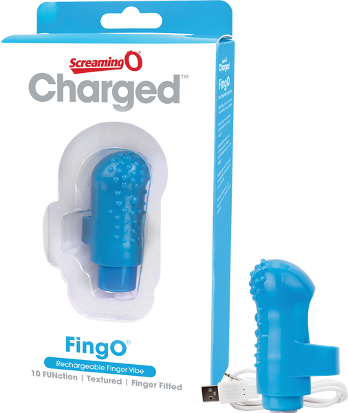 Screaming O Charged FingO Finger Vibrator Rechargeable