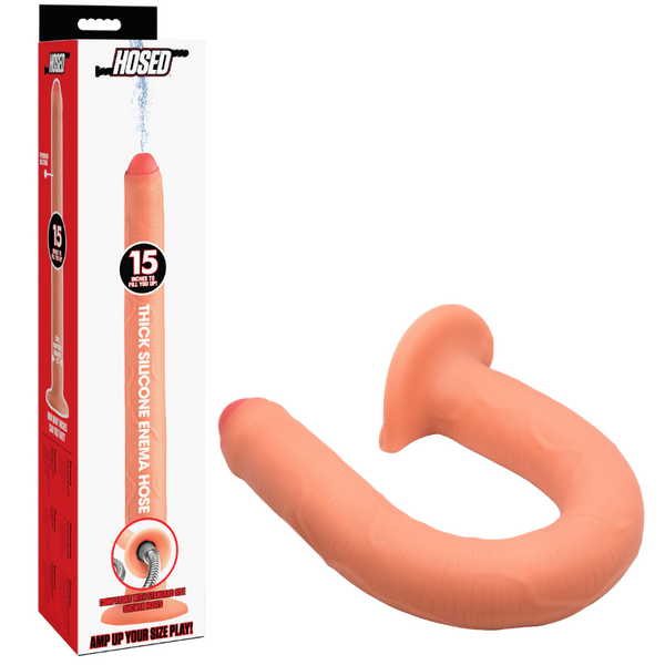 Xr Brands 15" Thick Silicone Enema Hose