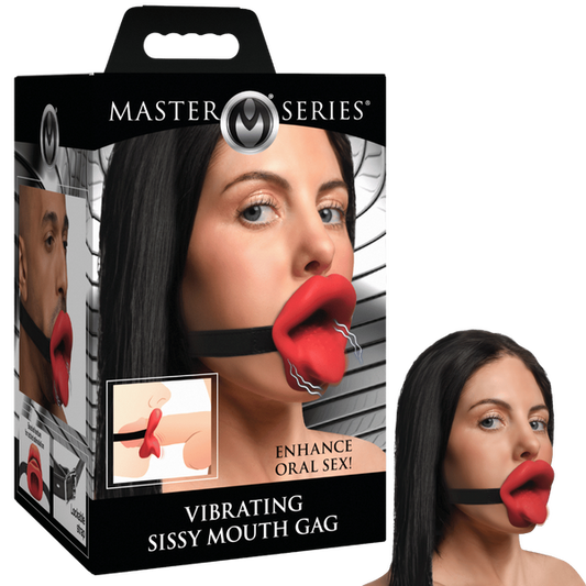 Xr Brands Vibrating Sissy Mouth Gag