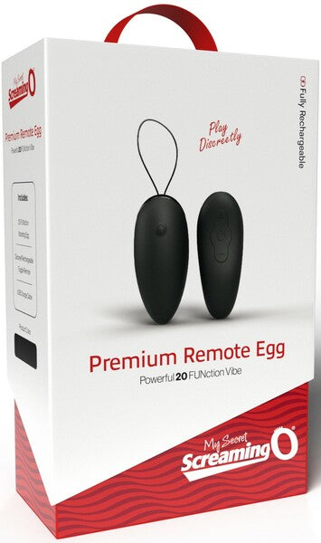 Screaming O Premium Remote Egg Powerful, Deep-Rumbling Motor