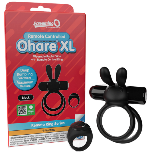 Screaming O Remote Control Ohare XL Rabbit Rechargeable