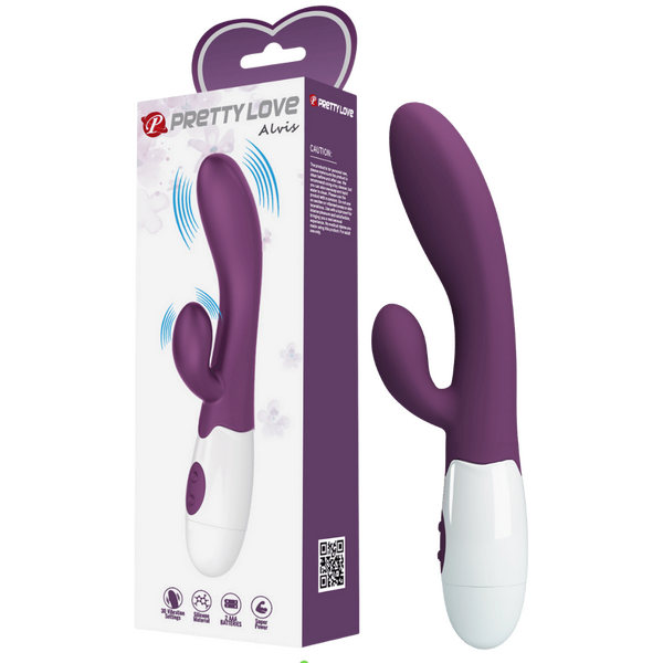 Pretty Love Alvis 30 Function Vibration Silicone 2AAA Batteries