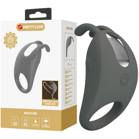 Pretty Love Stratus Rabbit Master Ring 7 Functions of Vibration Waterproof Rechargeable