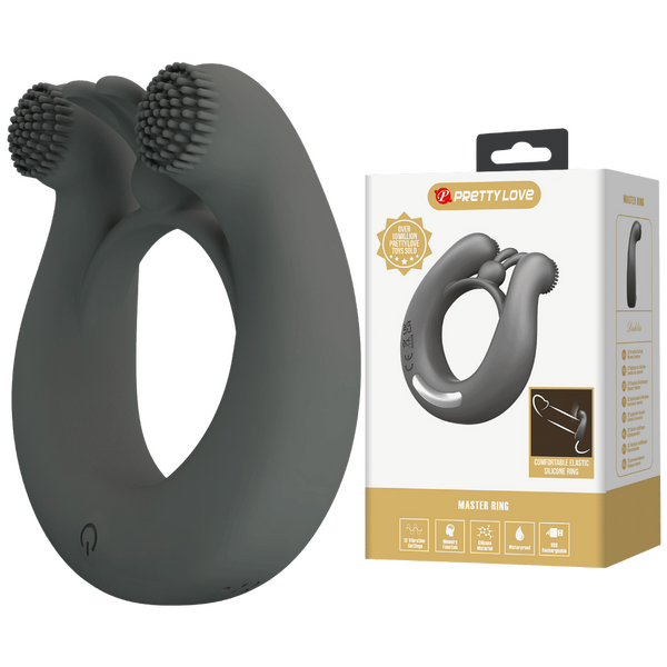 Pretty Love Daklie - Master Ring 12 Vibration Modes Rechargeable