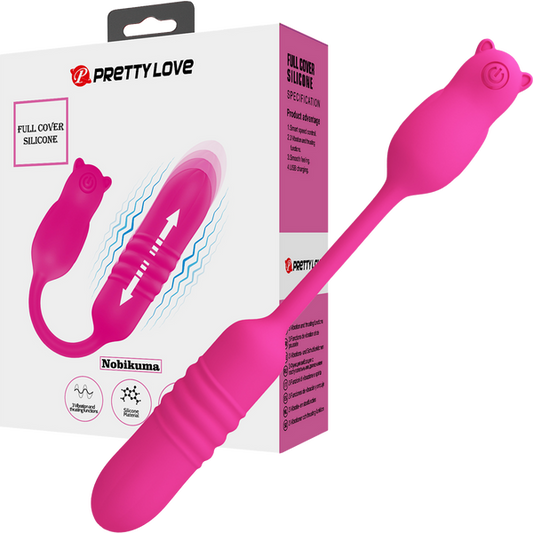 Pretty Love Nobikuma Bullet 3 Thrusting Vibration Modes Rechargeable