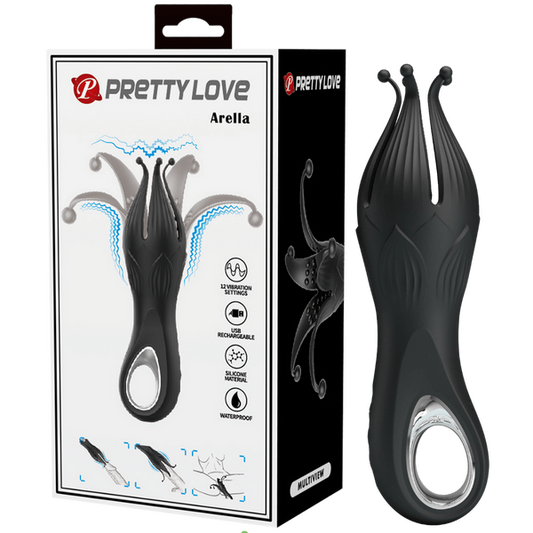 Pretty Love Arella  Penis Trainer 12 Vibration Settings USB Rechargeable