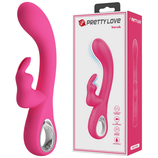 Pretty Love Novak G-Spot Rabbit Vibrator 12 Whisper Quite Super Powerful Rechargeable