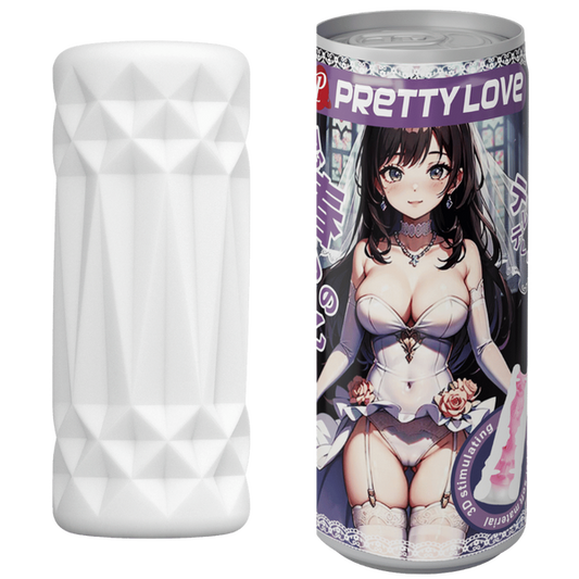 Pretty Love Super Soft Anime Can Masturbator TPR Material