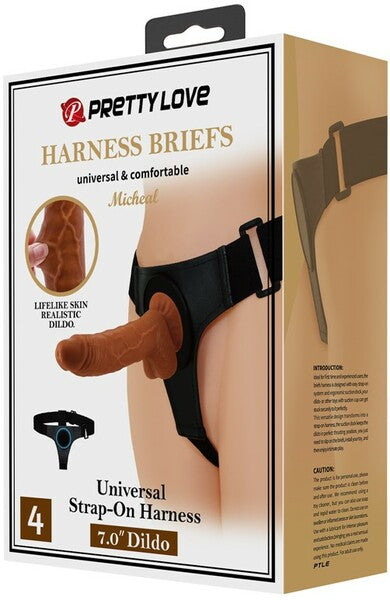 Pretty Love Michael Universal Strap-On Harness 7.0"