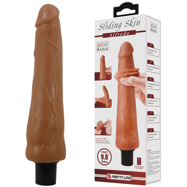 Pretty Love Alfredo Vibrating 9.8" Dong
