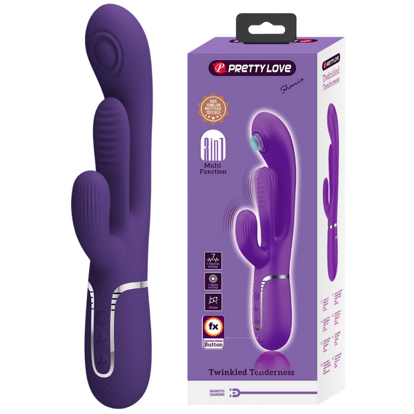 Pretty Love Shania 4 in 1 Multi-Function Vibrator 7 Thumping Vibration Settings Rechargeable