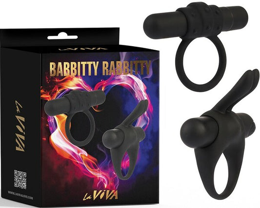 LaViva Rabbitty Babbitty Cockring Set Perfect Combination of Pleasure