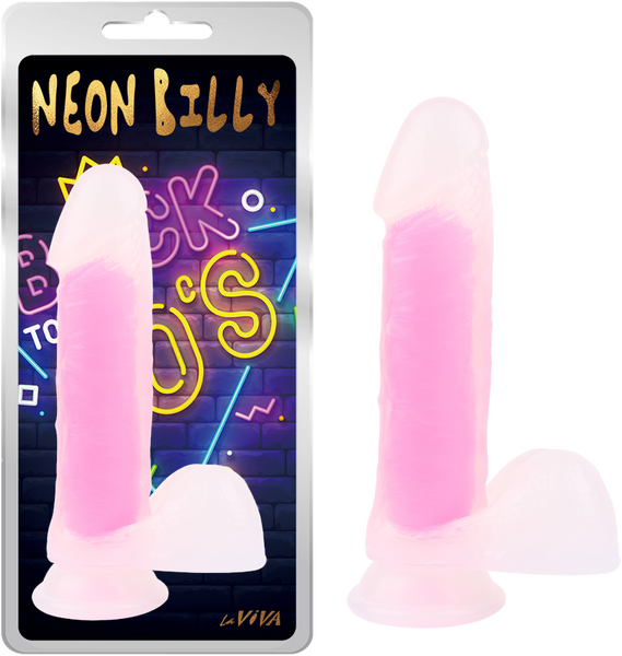 LaViva Neon Billy 7.6"  Plus Free Clean Vibe