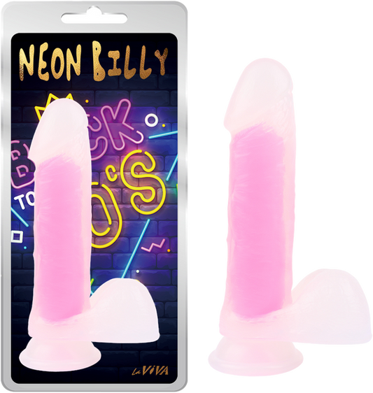 LaViva Neon Billy 7.6"  Plus Free Clean Vibe