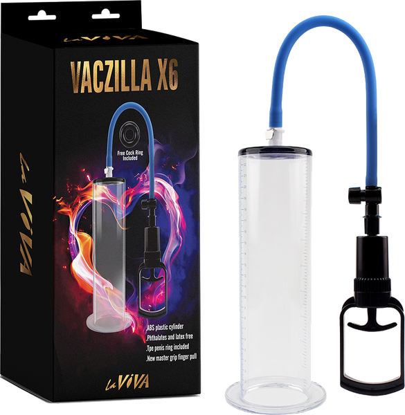 LaViva Vaczilla X6 TPR Chamber Sleeve Penis Pump