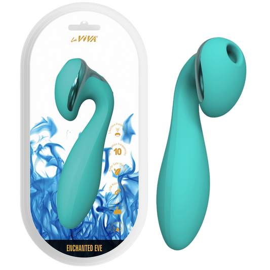 LaViva Enchanted Eve Suction Vibe 5 Suction 10 Vibrations Waterproof Rechargeable