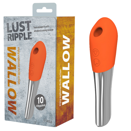 LaViva Lust Ripple Wallow Vibrating Sucking Massage 10 Modes