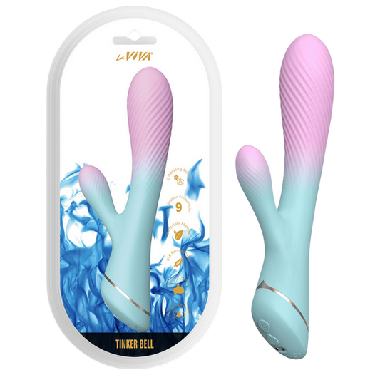 LaViva Tinker Bell Clitoral Vibrator Dual Motor 9 Speed Rechargeable