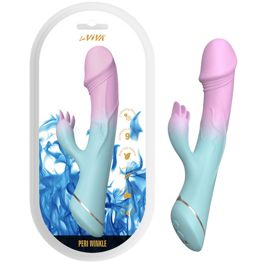 LaViva Peri Winkle G-Spot 9 Speed Dual Motor Vibrator Rechargeable