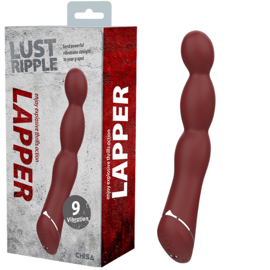 LaViva Lust Ripple Lapper G-Spot Vibrator 9 Vibration Modes Rechargeable