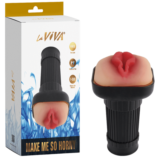 LaViva Make Me So Horny Masturbator Realistic T-Skin Material