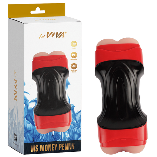 LaViva Ms Money Penny Lifelike Vagina & Ass Masturbator Realistic T-Skin Material