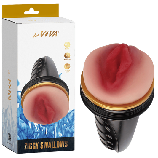 LaViva Ziggy Swallows Masturbator Realistic T-Skin Material