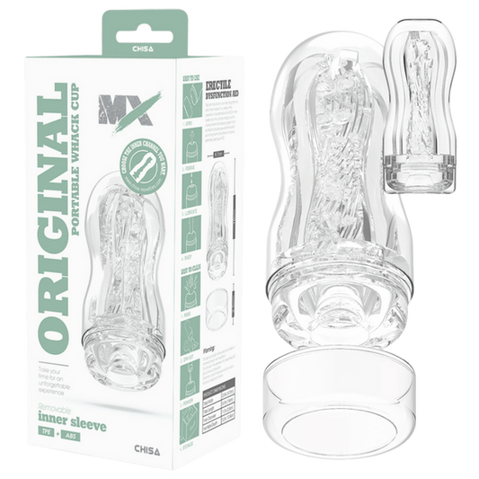 Chisa Original Portable Whack Cup Super-Soft Sucking Phthalate-Free Latex Free