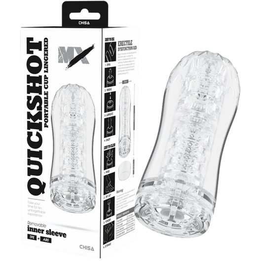 Chisa Quickshot Portable Cup Lingered Super-Soft Sucking Phthalate-Free Latex Free