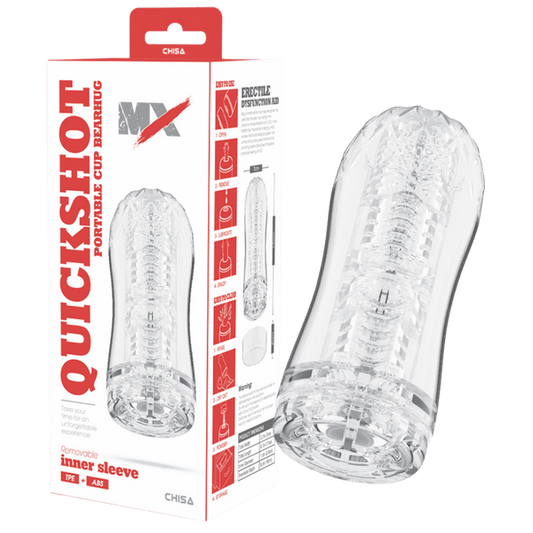 Chisa Quickshot Portable Cup Bearhug Super-Soft Sucking Phthalate-Free Latex Free