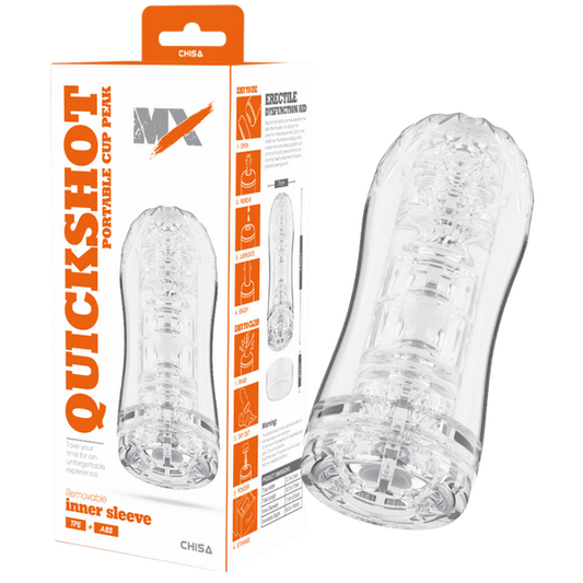 Chisa Quickshot Portable Cup Peak Super-Soft Sucking Phthalate-Free Latex Free