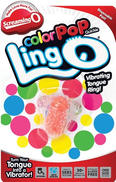 Screaming O - Ling O® ColorPop Quickie Tongue Vibrator