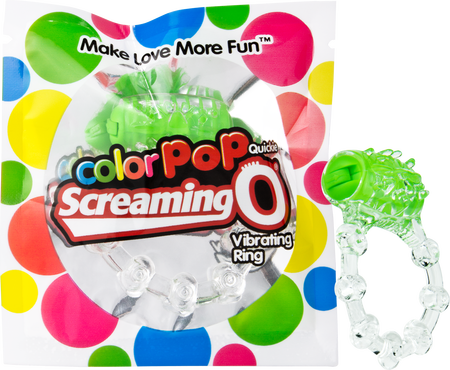 Screaming O Colorpop Quickie Vibrating Ring Powerful 13,5000 RPM Motor Disposable