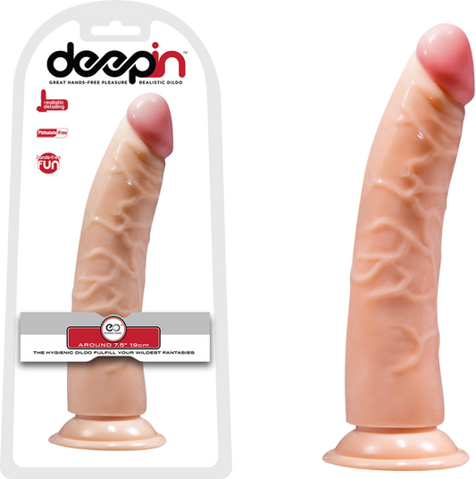 Excellent Power Deepin Realistic Dong Thin 7.5" Phthalate-Free