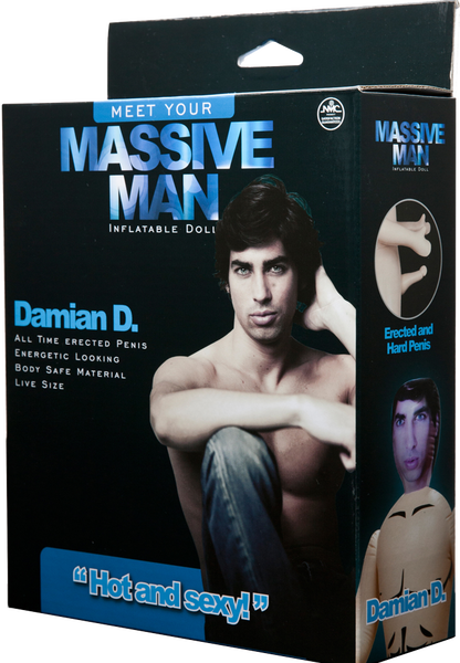 Excellent Power Damian D Massive Man Doll Life Size