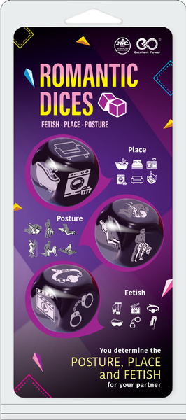 Excellent Power Romantic Dice - Fetish, Place, Posture
