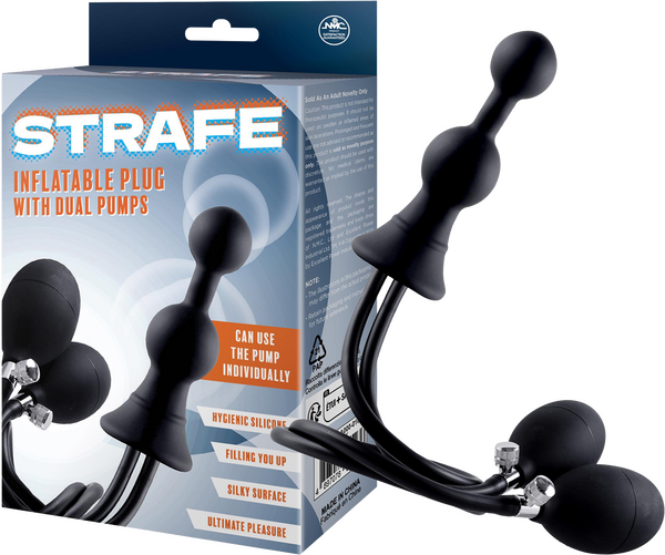 Excellent Power Strafe Inflatable Plug with Dual Pumps