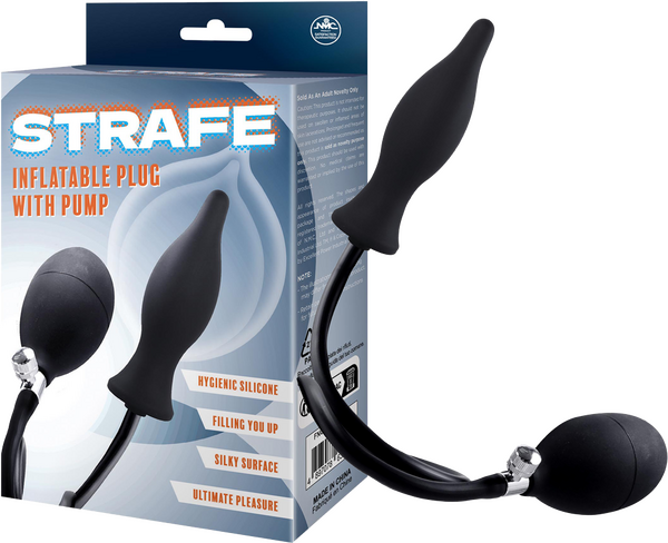 Excellent Power Strafe Inflatable Teardrop Plug with Pumps
