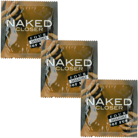 Four Seasons Naked Closer Fit Condoms 49mm - Pack of 144
