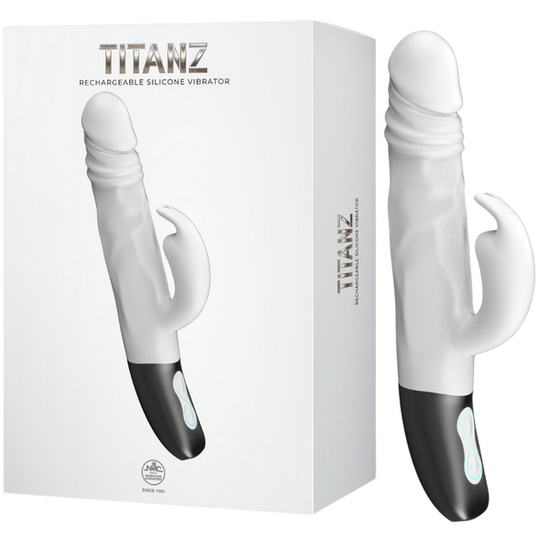 Excellent Power Rotating Rabbit Silicone Vibrator 10 Thrusting Vibrating Rhythms Rechargeable