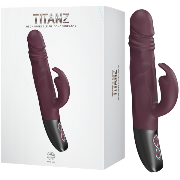 Excellent Power Rotating Rabbit Silicone Vibrator 10 Thrusting Vibrating Rhythms Rechargeable